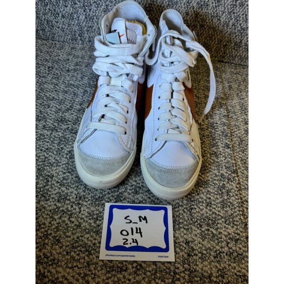 Nike Blazer Mid 77 Vintage Shoes White & Brown Size 11 - Picture 14 of 14